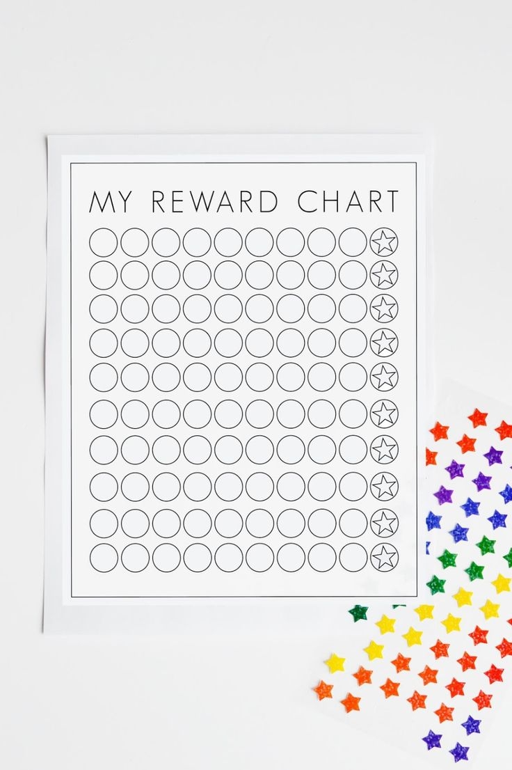free printable sticker chart
