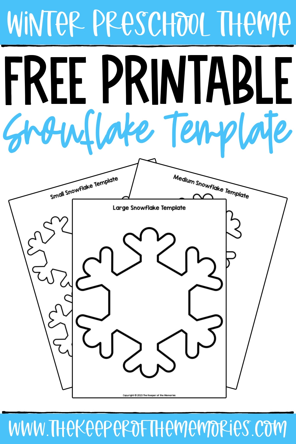 Free Printable Snowflake Template The Keeper Of The Memories Free Printable Snowflake Template The Keeper Of The Memories