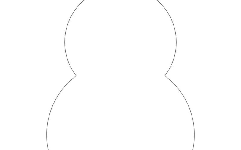 Free Printable Snowman Templates For Crafts Skip To My Lou