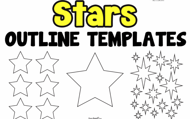 Free Printable Star Templates Easy Peasy And Fun