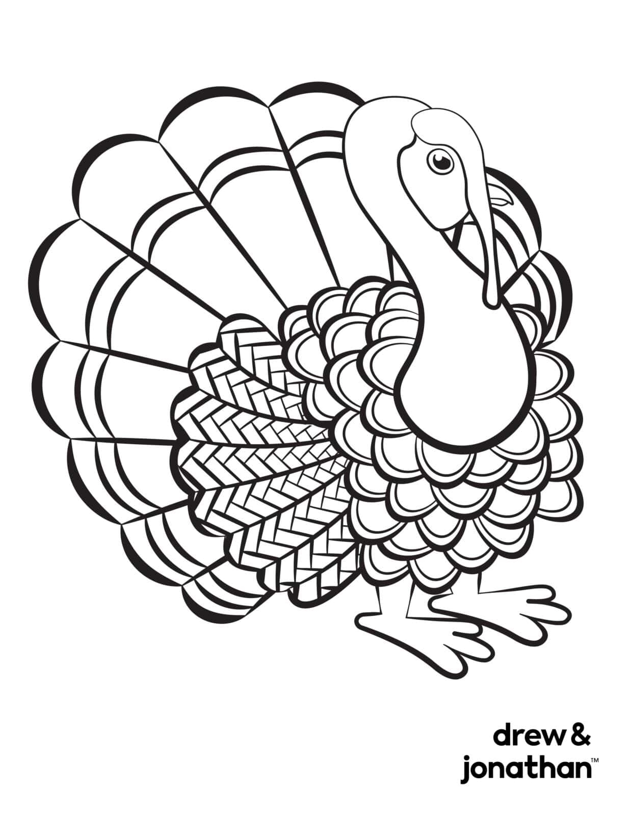 printable coloring pages thanksgiving free
