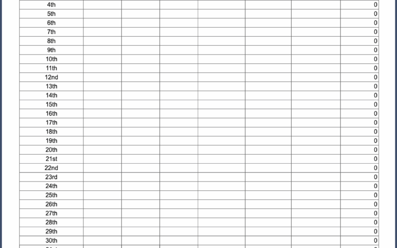 Free Printable Timesheet Templates Excel Word PDF