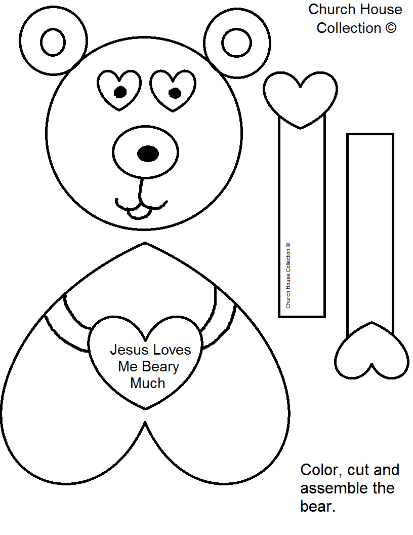 printable valentine craft templates