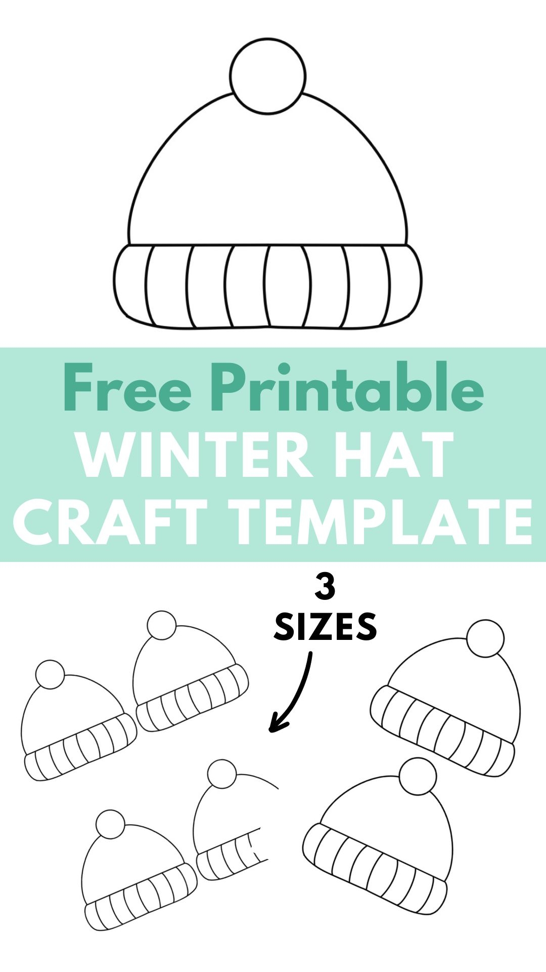 hat template printable