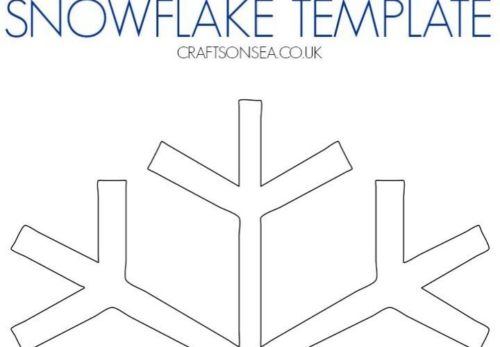 Free Snowflake Template
