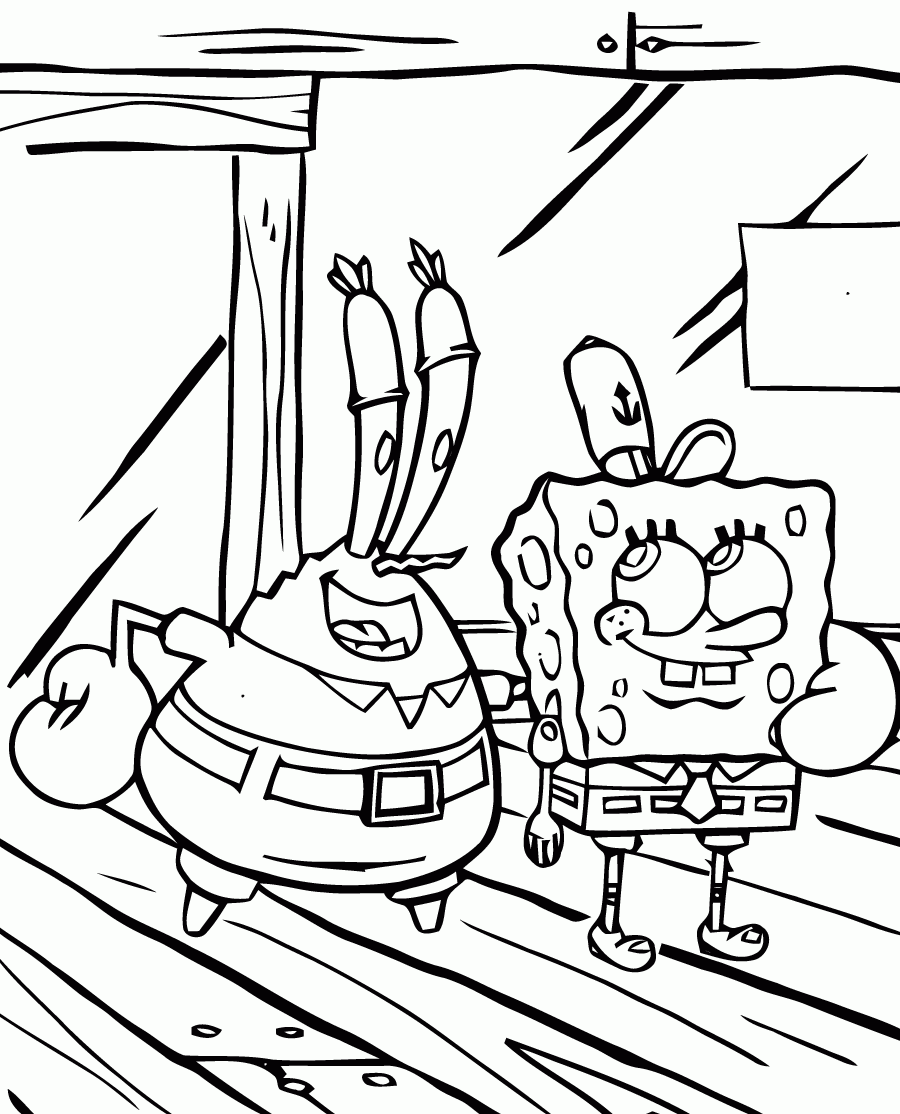 spongebob coloring pages printable spongebob coloring pages printable