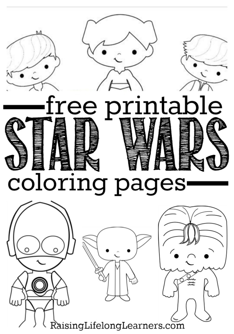 printable star wars coloring sheets