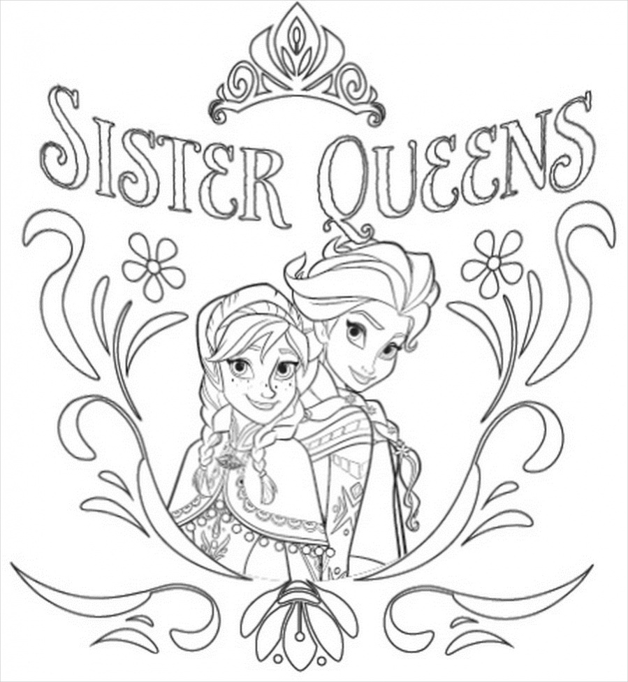 printable frozen coloring printable frozen coloring