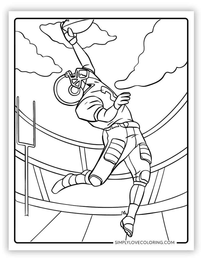 Fun Football Coloring Pages Free PDF Printables Simply Love Coloring Fun Football Coloring Pages Free PDF Printables Simply Love Coloring