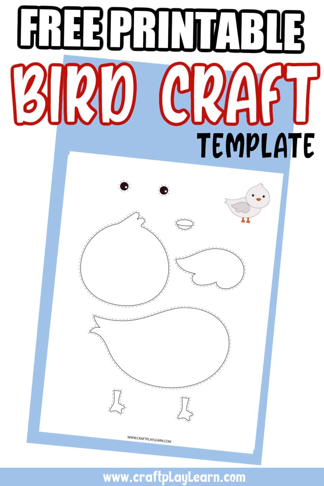bird template printable