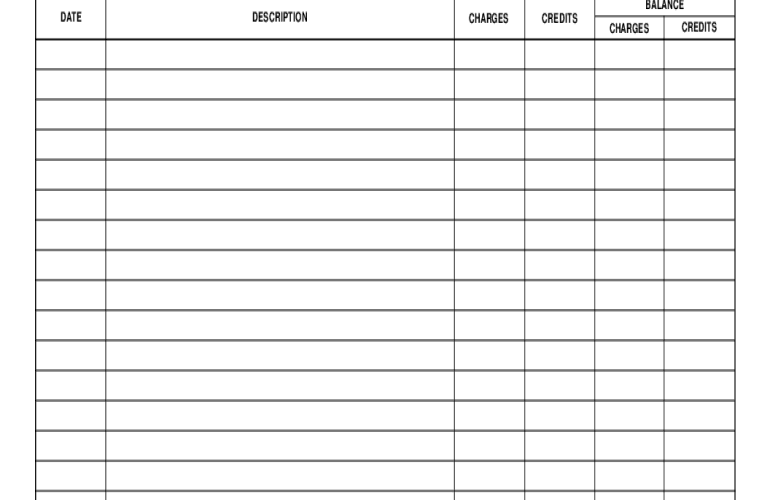 General Ledger Form Fill Online Printable Fillable Blank PdfFiller