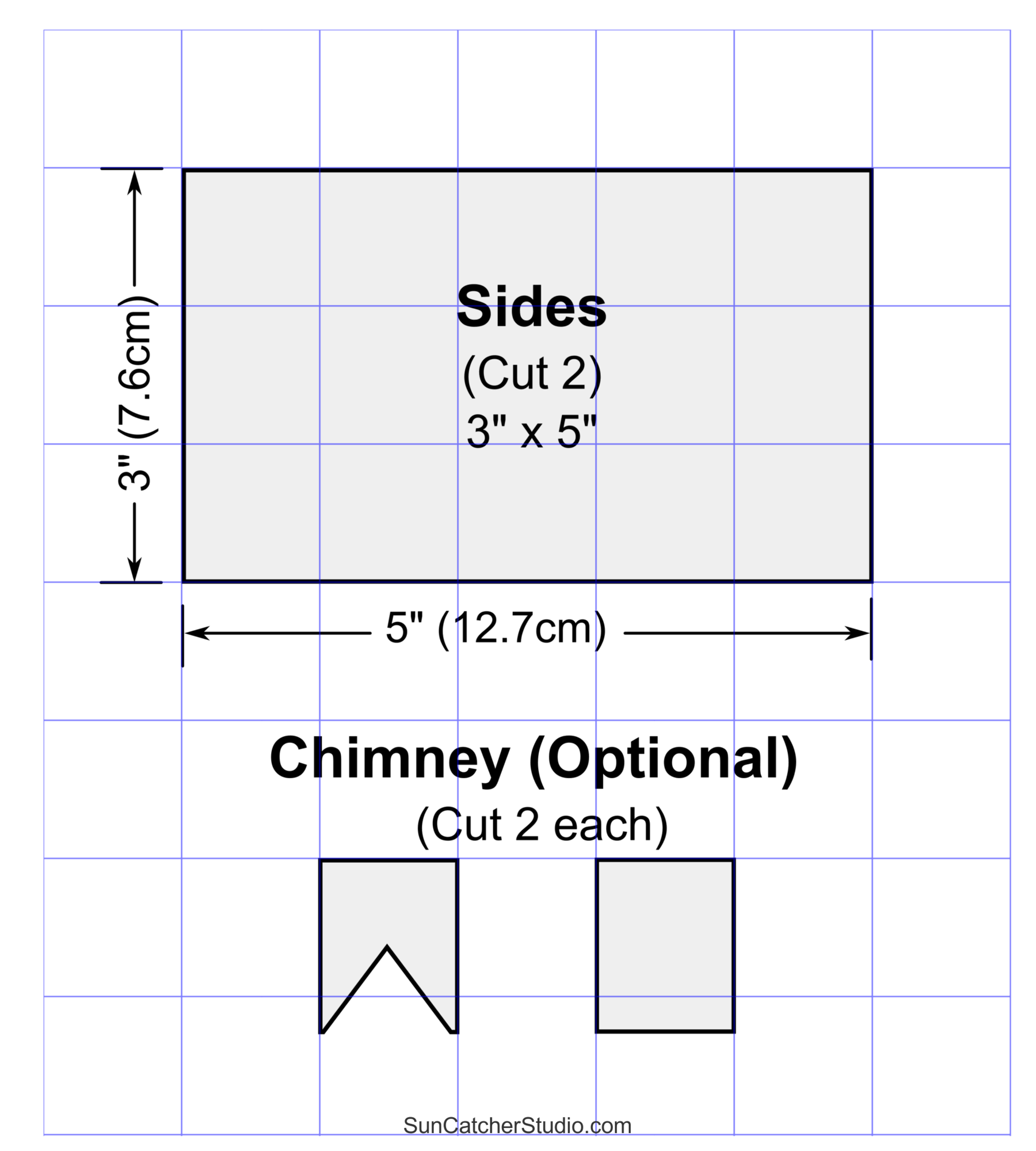 gingerbread house template free printable