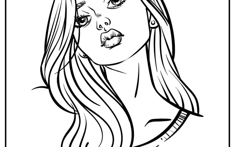 Girly Coloring Pages 100 Free Printables