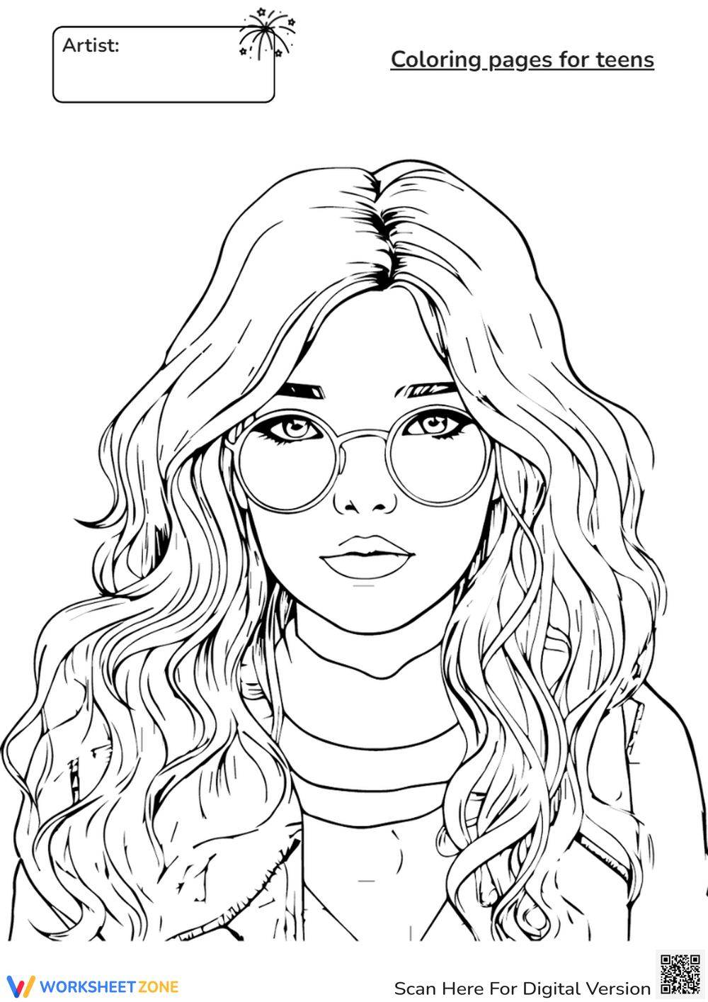 Grade 7 Coloring Pages For Teens Printables Worksheetzone Coloring