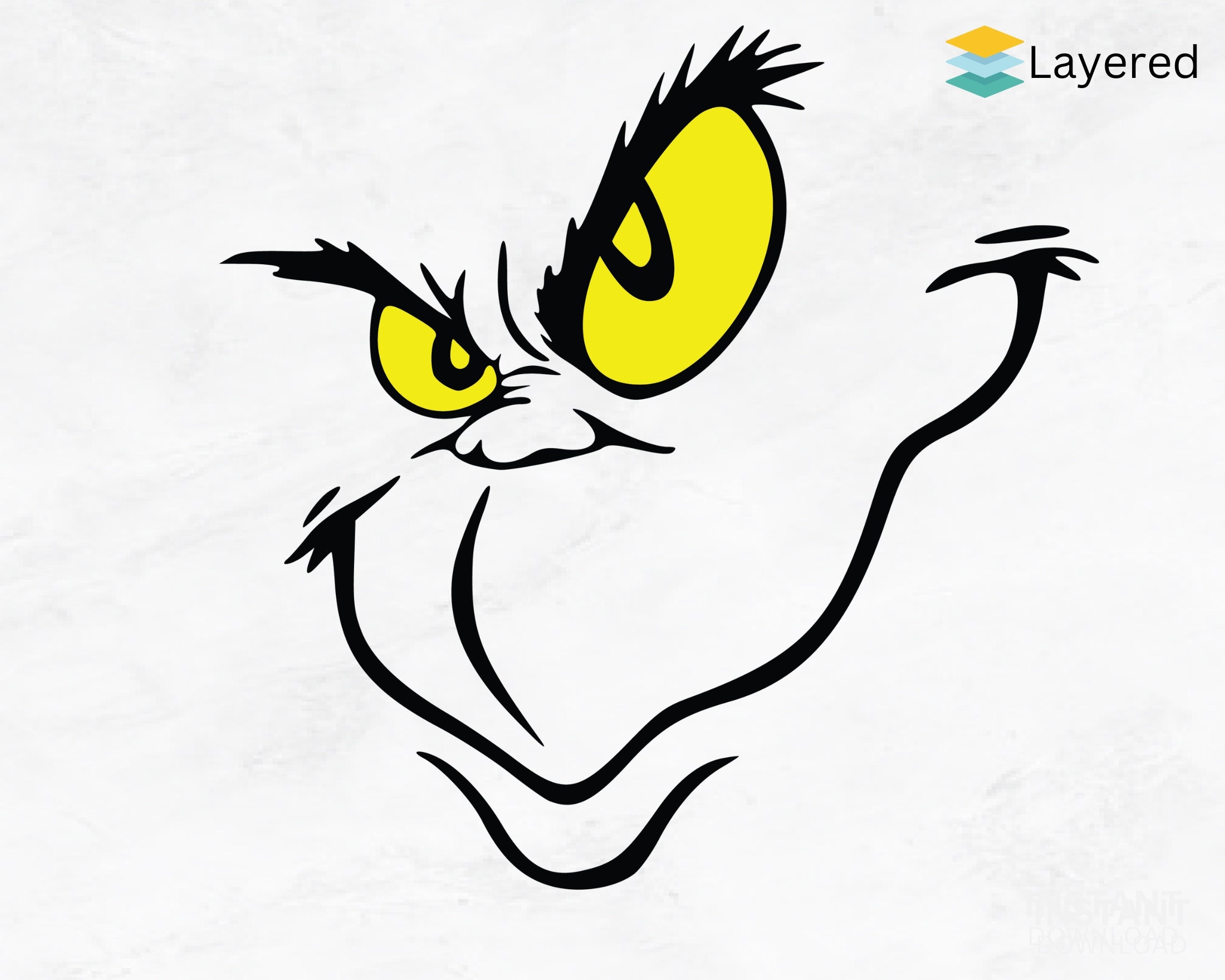 printable grinch face template printable grinch face template