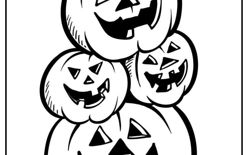 Halloween Coloring Pages 88 Free PDF Printables For 2025