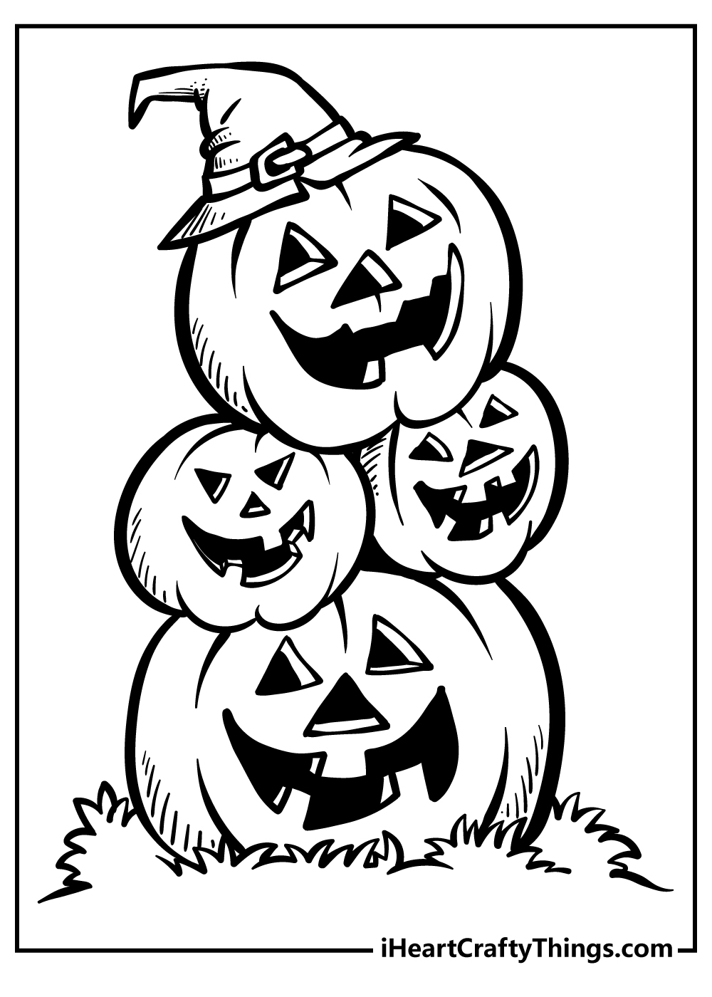 Halloween Coloring Pages 88 Free PDF Printables For 2025
