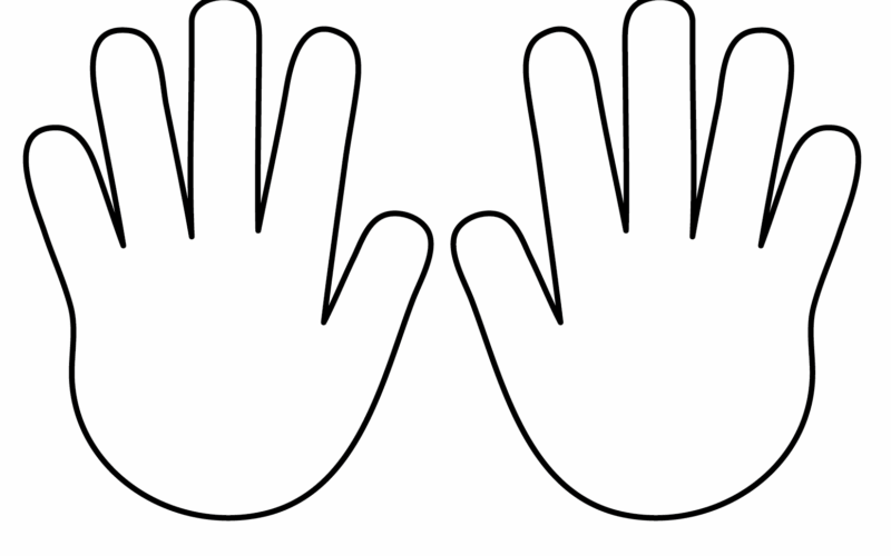 Hand Template Free Printable