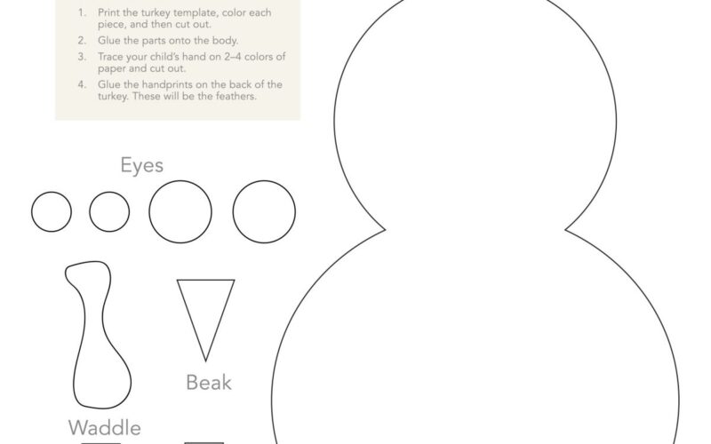 Handprint Turkey Craft New Horizon Academy