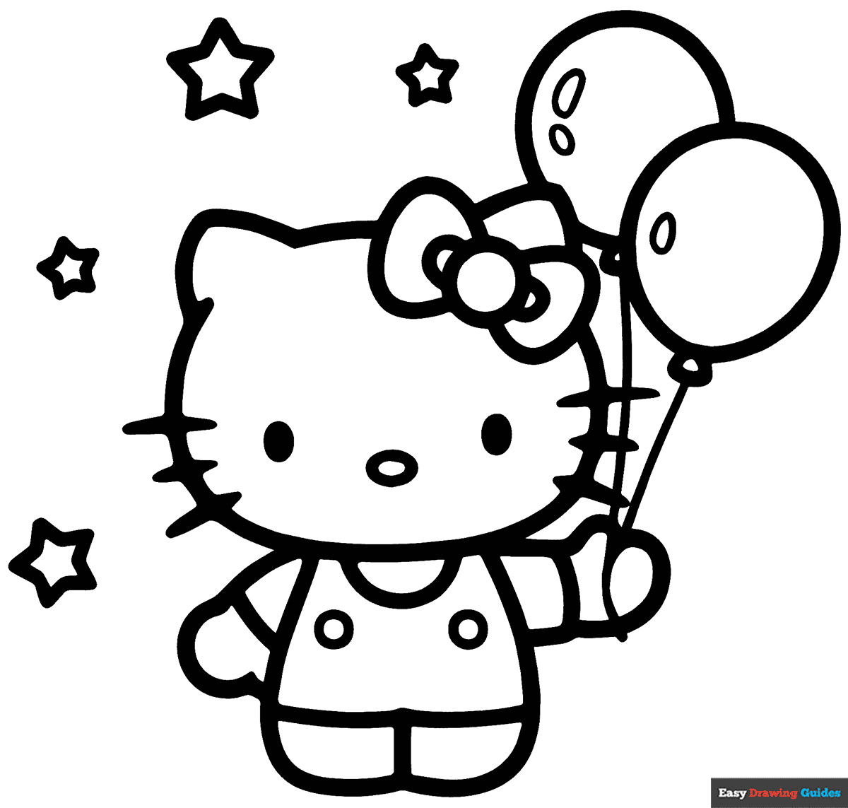 color pages hello kitty printables