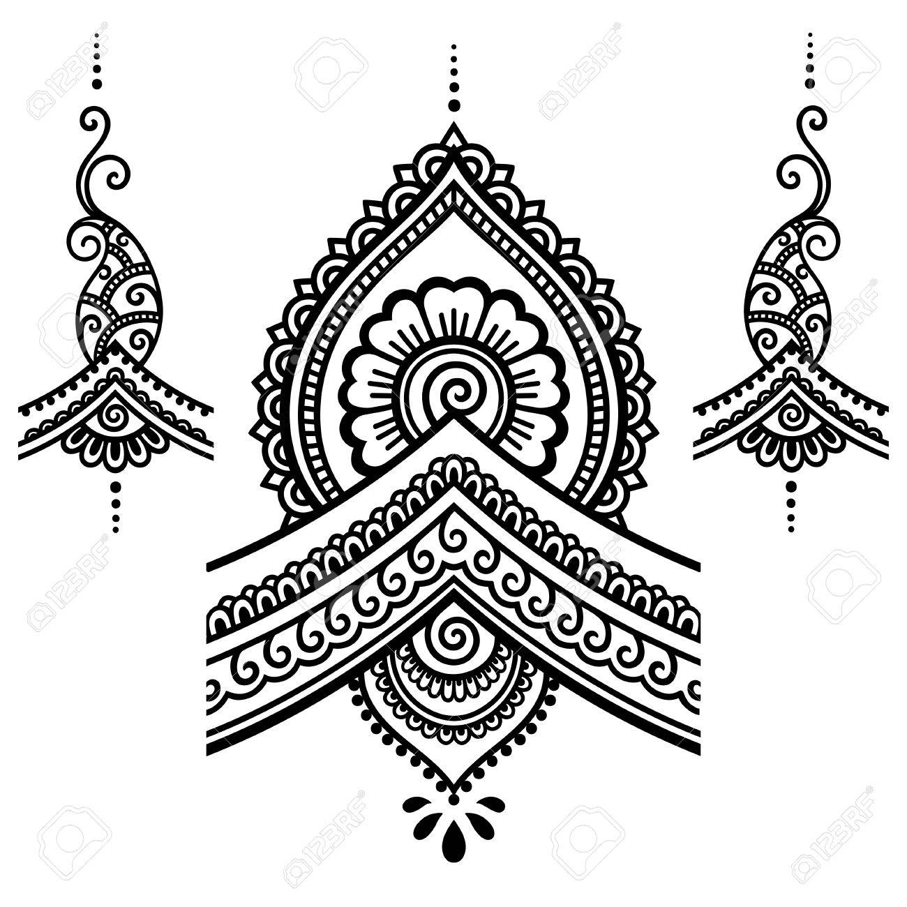 Henna Tattoo Flower Template Mehndi Royalty Free SVG Cliparts Vectors And Stock Illustration Image 56553393  Henna Tattoo Flower Template Mehndi Royalty Free SVG Cliparts Vectors And Stock Illustration Image 56553393