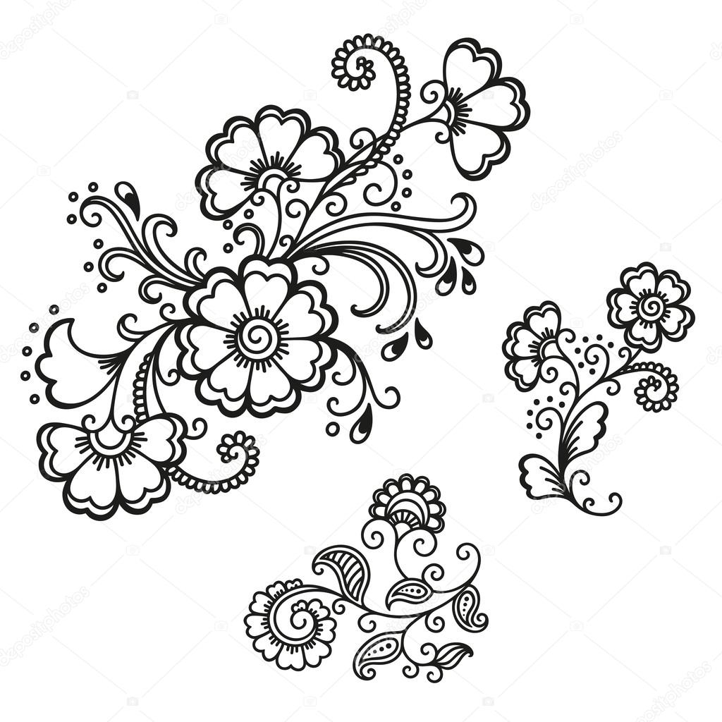 beginner henna templates printable