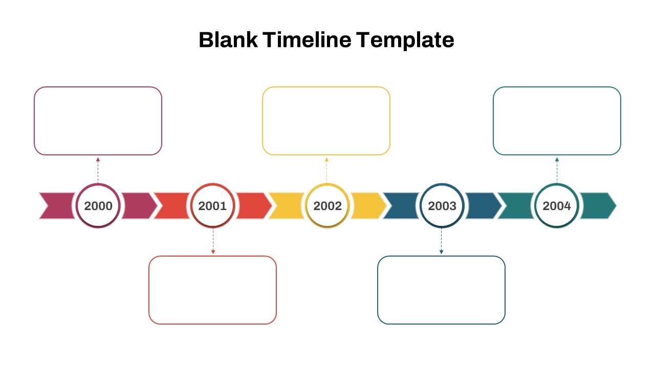 printable timeline template