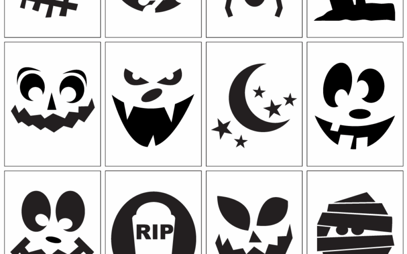 How To Carve The Coolest Pumpkin On The Block Carving Stencils Included Vivint