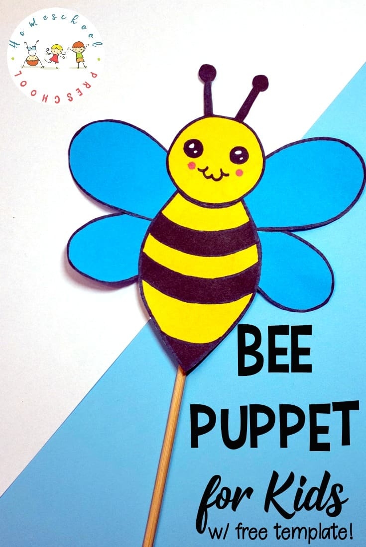 How To Make A Printable Bee Craft For Preschoolers
