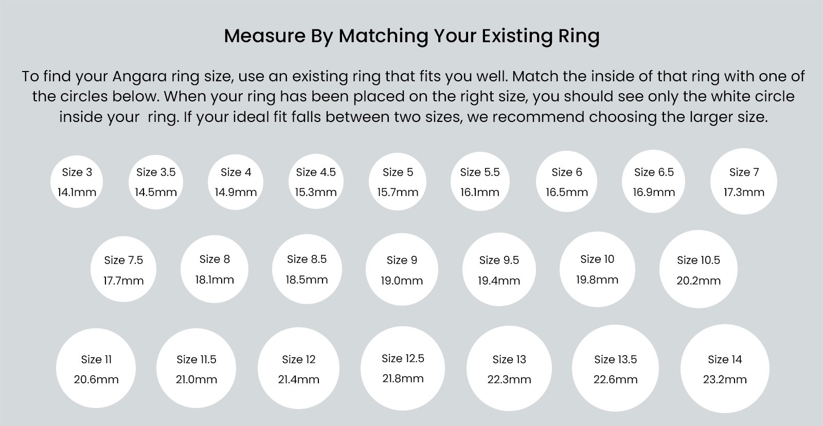free ring size chart printable