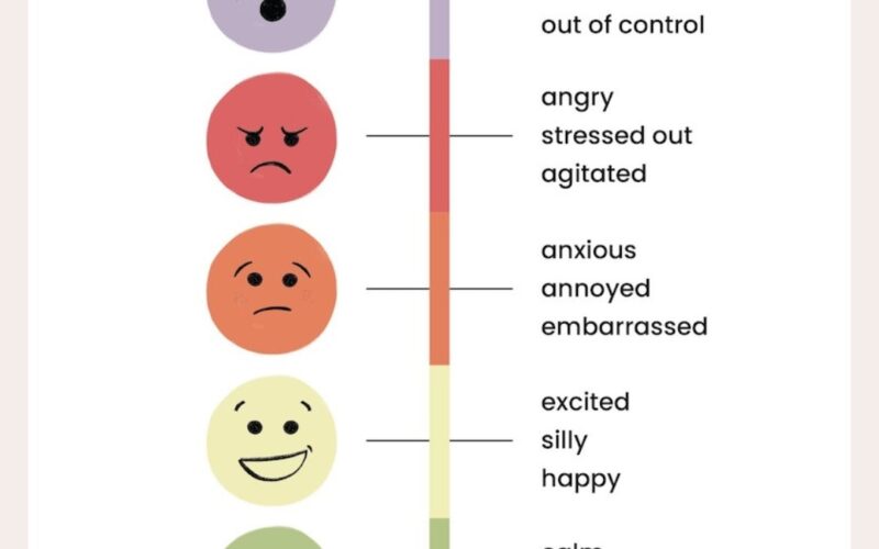 How Using An Emotions Chart Helped My Toddler and Me