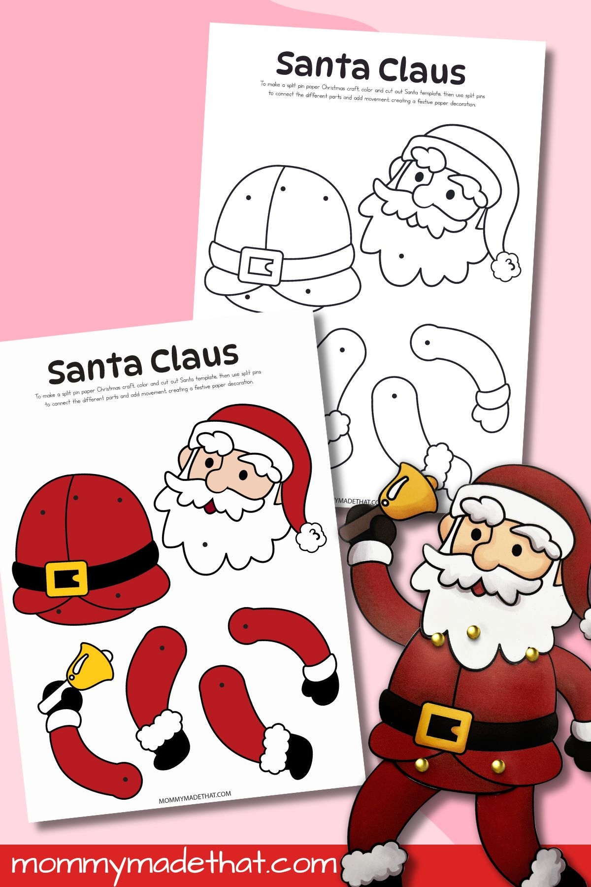 printable santa claus template