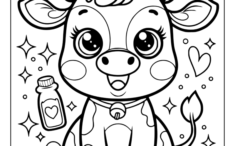 Kawaii Coloring Pages 35 Free Printable PDF