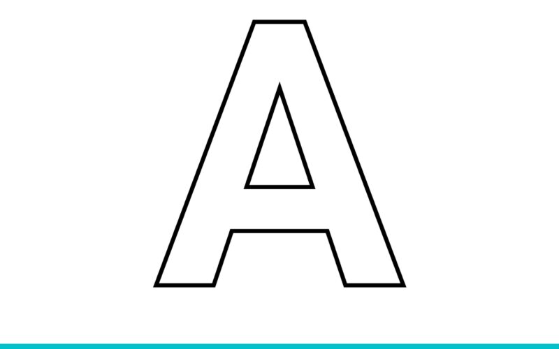 Large Printable Alphabet Letters Classroom Bulletin Board editable Colors PDF Etsy