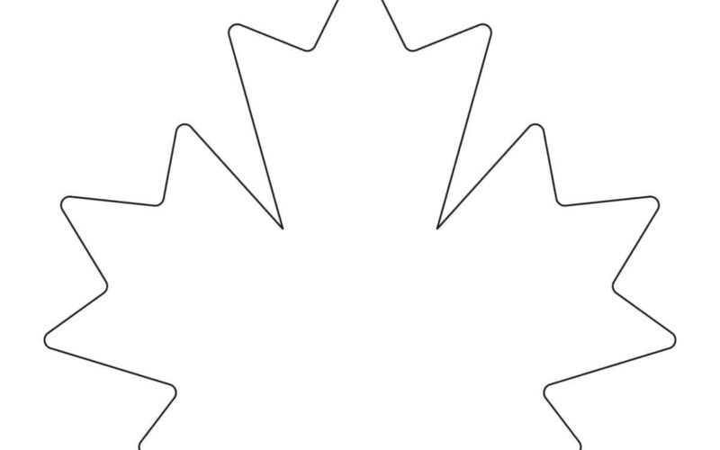 Leaf Outline Childhood Magic
