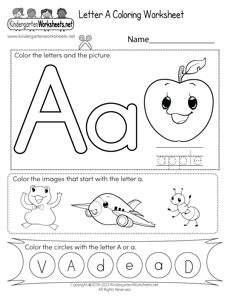 coloring letters printable