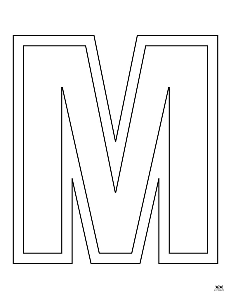 Letter M Worksheets 50 FREE Printables Printabulls