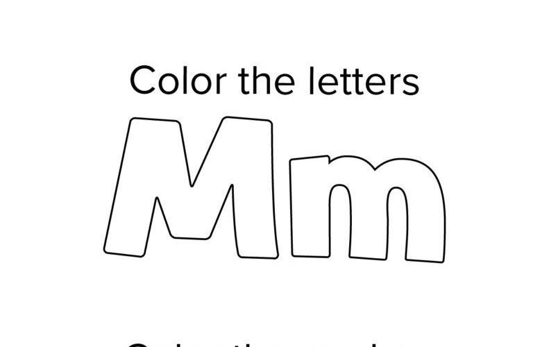 Letter M Worksheets 50 FREE Printables Printabulls
