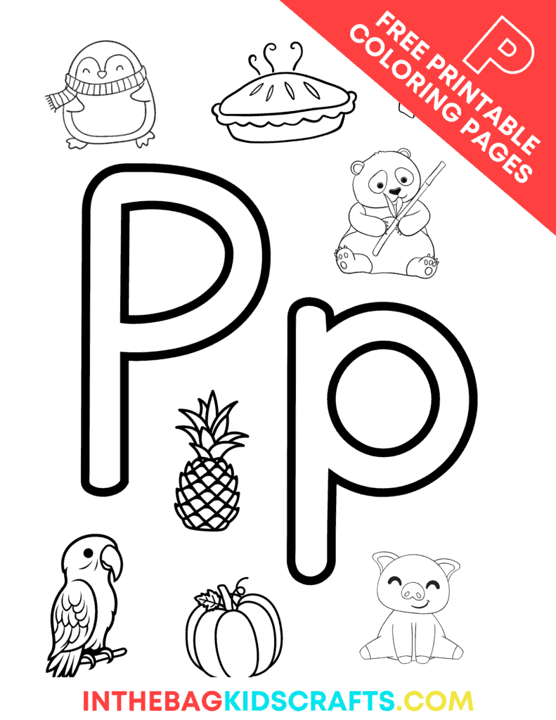 letter p printable