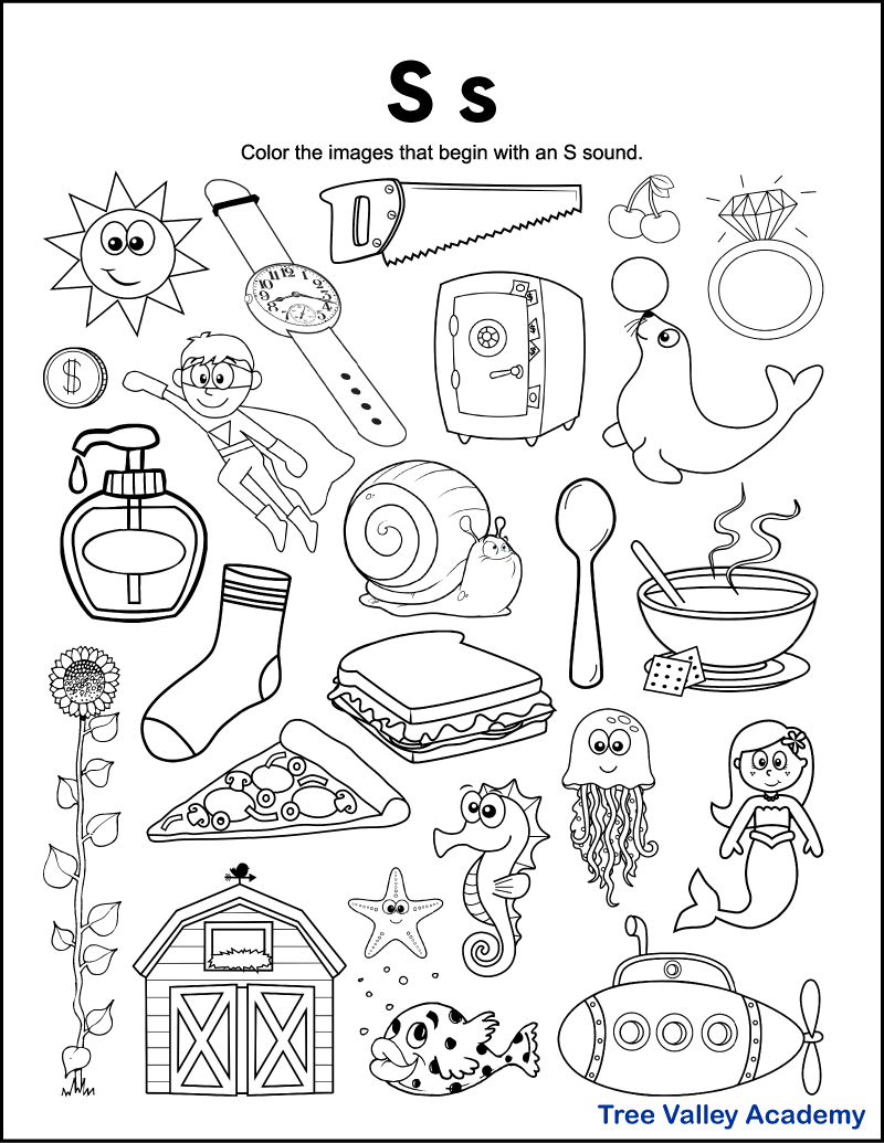 letter s worksheets free printables
