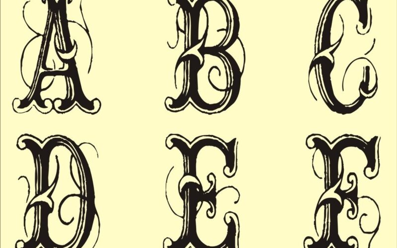 Letter Stencils Discover 8 Stencils Ideas Lettering Alphabet Letter Stencils Printables And More