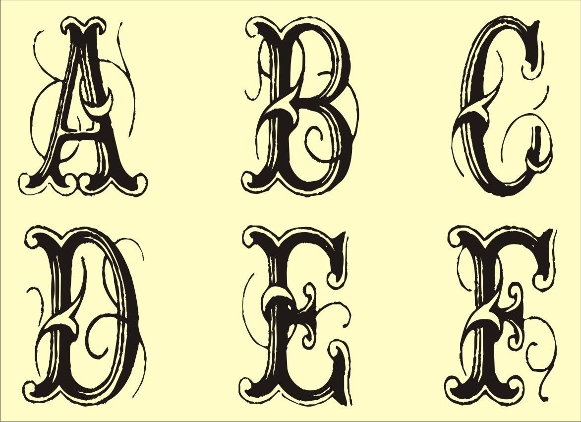 Letter Stencils Discover 8 Stencils Ideas Lettering Alphabet Letter Stencils Printables And More