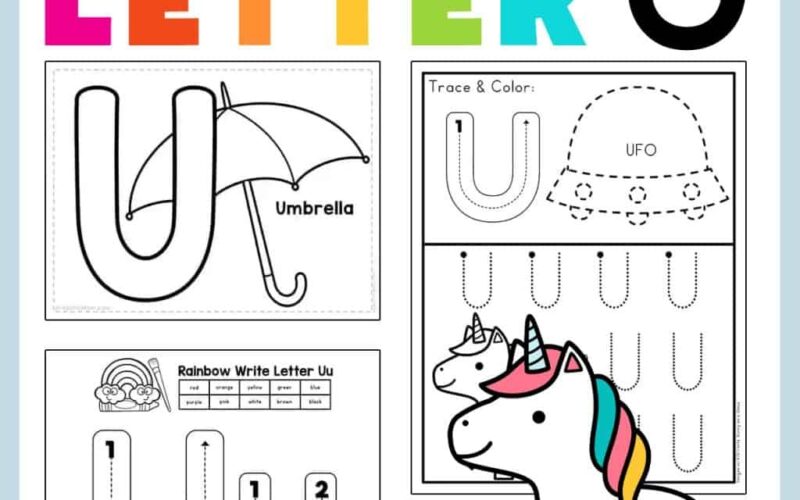 Letter U Preschool Printables Preschool Mom