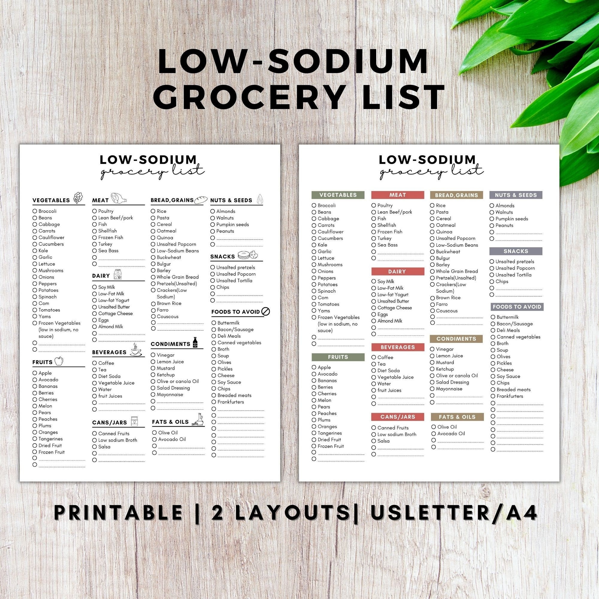 printable sodium chart printable sodium chart