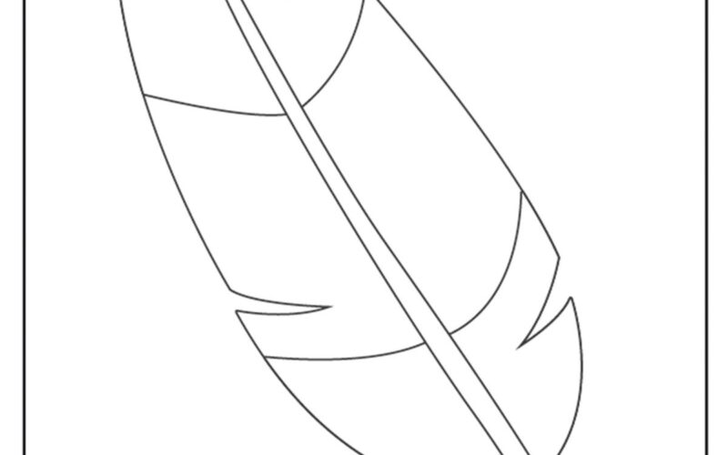 Make Thanksgiving Day Crafts With Turkey Feather Template Kids Activities Blog