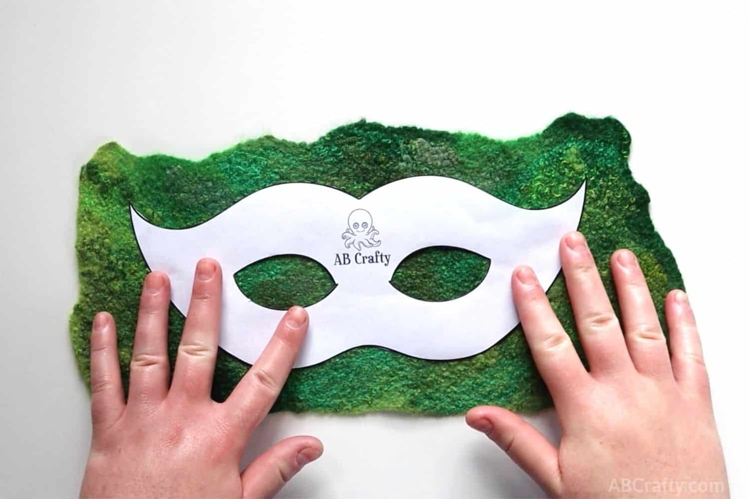 Masquerade Mask Template Free Printable Download AB Crafty