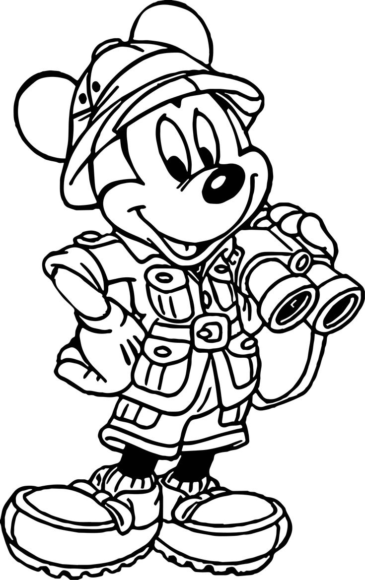 mickey mouse coloring printables
