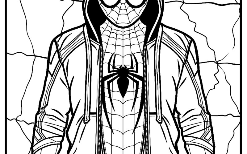 Miles Morales Coloring Pages Spiderman Coloring Pages FreeColoringPages
