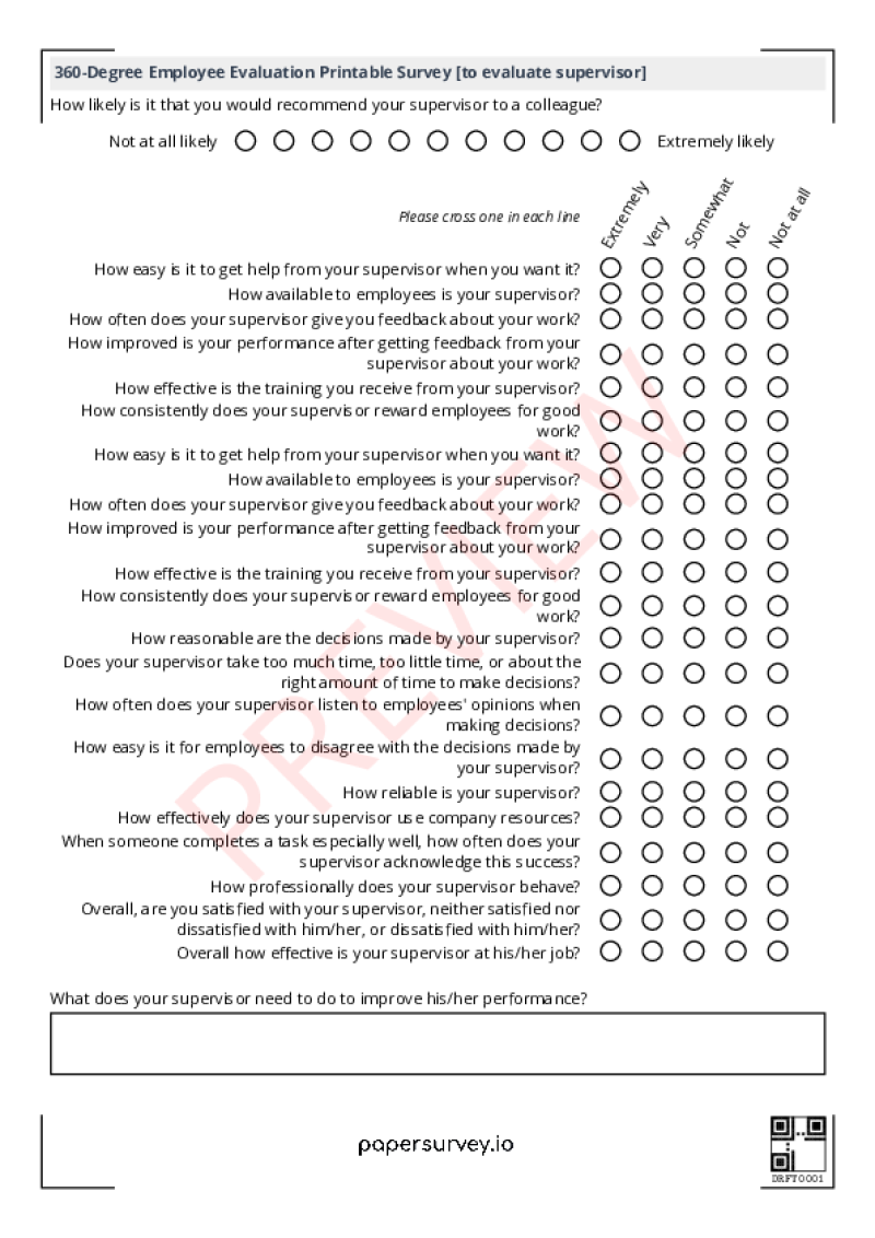 printable survey template printable survey template