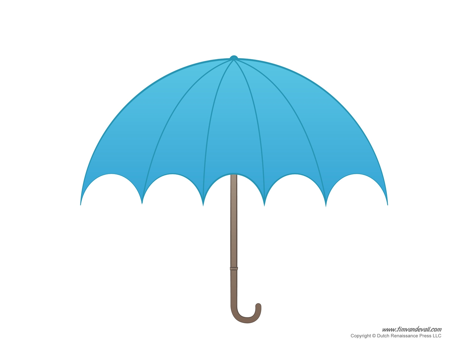 umbrella printable template umbrella printable template